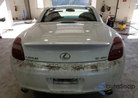2007 Lexus Sc 430 from USA, damaged, VIN JTHFN45Y879012287